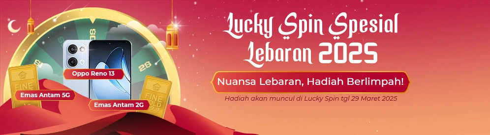 Lucky Spin Spesial Lebaran 2025